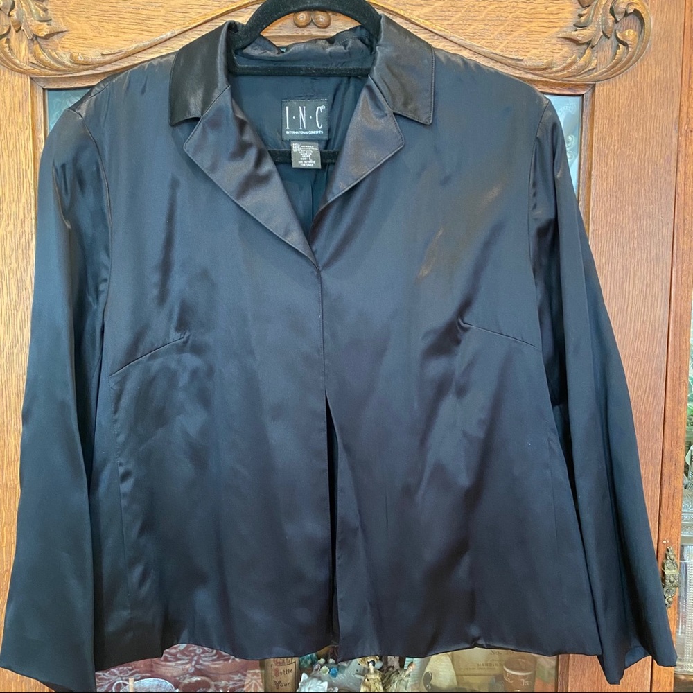 INC International Concepts Silk Jacket